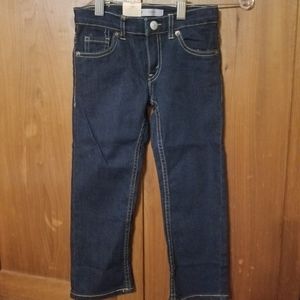 Levi's 511 slim straight unisex dark wash classic cowboy style jeans